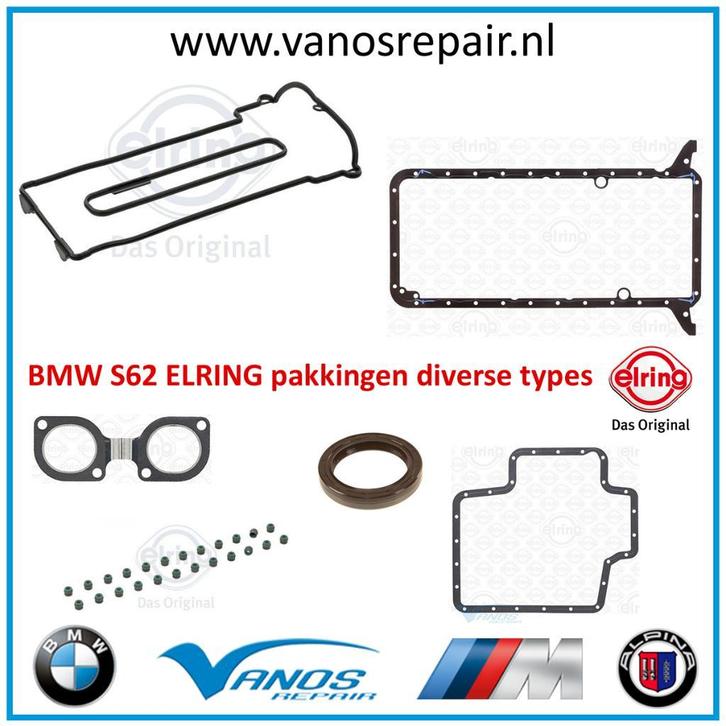 BMW E39 M5 S62 diverse ELRING pakkingen keerringen, Auto-onderdelen, Motor en Toebehoren, Nieuw, BMW, Ophalen of Verzenden