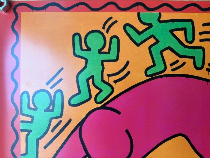 Keith Haring (after) - Poster Artistico - Keith Haring senza, Antiek en Kunst, Kunst | Tekeningen en Fotografie