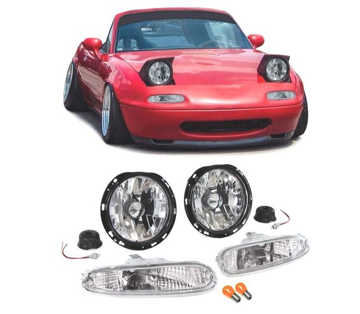 KIT PHARES ET CLIGNOTANTS MX5 90-98, Auto-onderdelen, Verlichting, Verzenden