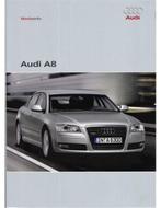 2007 AUDI A8 HARDCOVER PERSMAP DUITS, Livres, Autos | Brochures & Magazines, Ophalen of Verzenden