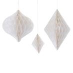 Beige Honeycombs 3st, Verzenden, Nieuw