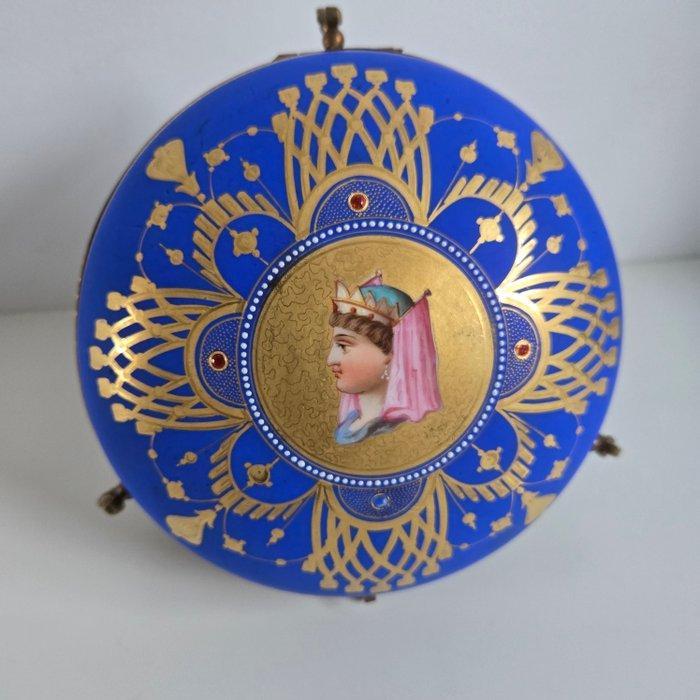 Sieradendoos - Grand Tour - Verguld brons - Enameled, Antiek en Kunst, Antiek | Glaswerk en Kristal