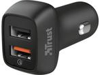 Veiling - Trust Mobile Dubbele autolader - USB-C Super Fast, Nieuw