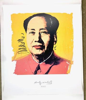 Andy Warhol (1928-1987) - Mao, 1972 - rare Artprint - 76 x