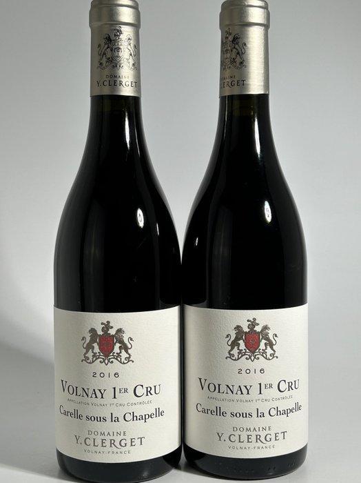 2016 Domaine Yvon Clerget Carelle sous la Chapelle -, Verzamelen, Wijnen