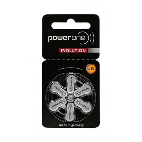 PowerOne EVOLUTION P13 13 PR48 Gehoorapparaat batterijen..., TV, Hi-fi & Vidéo, Batteries, Envoi