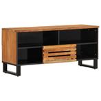 vidaXL Tv-meubel 100x34x46 cm massief acaciahout, Huis en Inrichting, Verzenden, Nieuw