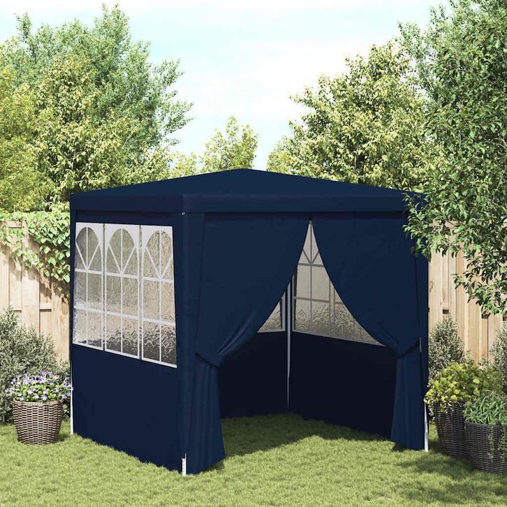 vidaXL Partytent met zijwanden professioneel 90 g/m² 2,5x2,5, Tuin en Terras, Partytenten, Nieuw, Verzenden