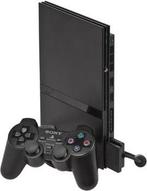 Playstation 2 Console Slim Zwart + Sony Controller, Ophalen of Verzenden