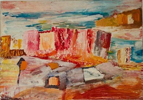 Jean Michel-Dales (1919-2003) - Manarola (Italie), Antiek en Kunst, Kunst | Schilderijen | Modern