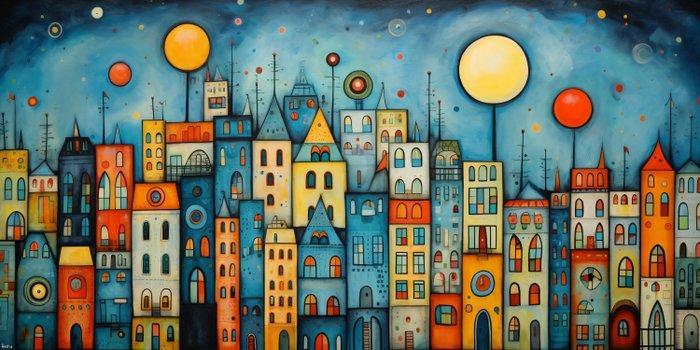 Felix van Horst - Celestial Spires (XXL), Antiek en Kunst, Kunst | Designobjecten
