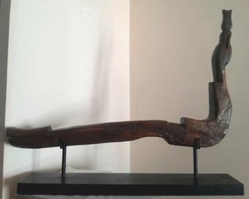 Grand Elément de Charette - Bois - Thaïlande - Première