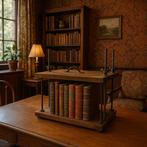 Wooden Book Press with Anchor-Marked Wing Nuts - Presse