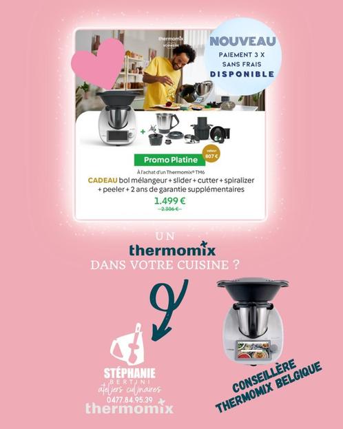 Thermomix Bimby TM6 - Promo MAI 2025 - 807 EUR de, Elektronische apparatuur, Overige elektronische apparatuur, Verzenden