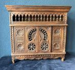 Kast - Eik - Bretonse miniatuur kast, Antiek en Kunst