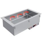 Bain-marie element 3 GN 1/1 - droog - geventileerd, Articles professionnels, Horeca | Équipement de cuisine, Verzenden