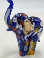 Campanella livio - Beeldje - Elefante in vetro millefiori -