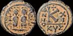 565-578ad Byzantine Justin Ii and Sophia Ae half follis l..., Timbres & Monnaies, Monnaies & Billets de banque | Collections, Verzenden