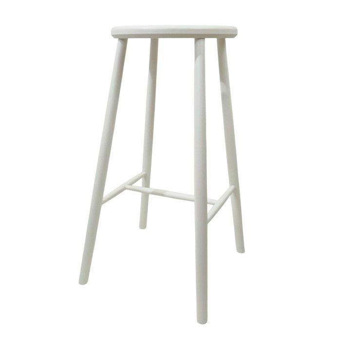 FDB - Borge Mogensen - Kruk - J27B kruk - wit -, Antiek en Kunst, Antiek | Meubels | Stoelen en Sofa's