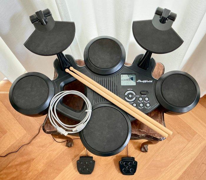 Sheffield - Digital Drumset / USB - Drumstel (Zonder, Muziek en Instrumenten, Blaasinstrumenten | Blokfluiten