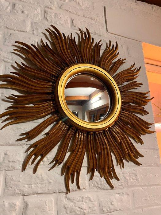 Spiegel - Hout, Antiek en Kunst, Curiosa en Brocante
