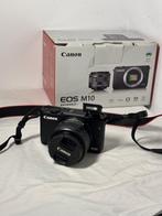 Canon EOS M10 + EF-M 15-45 IS STM Appareil photo sans miroir, Audio, Tv en Foto, Nieuw