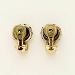 Oorbellen - 14 karaat Geel goud - 3.10ct. tw. Lapis lazuli