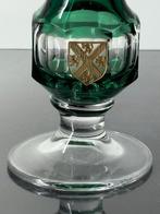 Val Saint Lambert - Vaas - Eleusis - Kristal - Vaas smaragd, Antiek en Kunst
