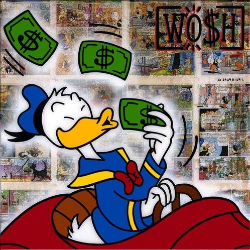 WO$H - D29295129C, Antiek en Kunst, Kunst | Schilderijen | Modern
