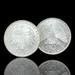 Duitsland, Bondsrepubliek 10 Deutsche Mark 2x 1972 / Olympic