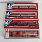 Lima H0 - 9132 - Modeltrein personenwagen (4) - 4x Belgische, Hobby en Vrije tijd, Nieuw