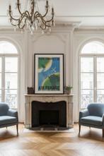 R. de Valerio - Air France - Affiche dagence « Paris –, Antiek en Kunst