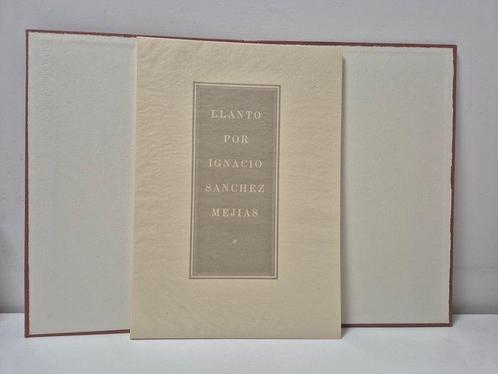 Guttuso - GARCIA LORCA LLANTO POR IGNACIO SANCHEZ - 1963, Antiek en Kunst, Antiek | Boeken en Manuscripten
