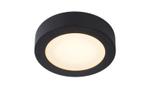 Lucide BRICE-LED - Badkamerlamp zwart 18cm rond dimbaar, Huis en Inrichting, Verzenden, Nieuw, Trendy verlichting