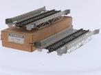 Schaal H0 Märklin 7168 metalen rechte oprit 2 st. #9191, Wisselstroom, Gebruikt, Brug, Tunnel of Gebouw, Ophalen of Verzenden