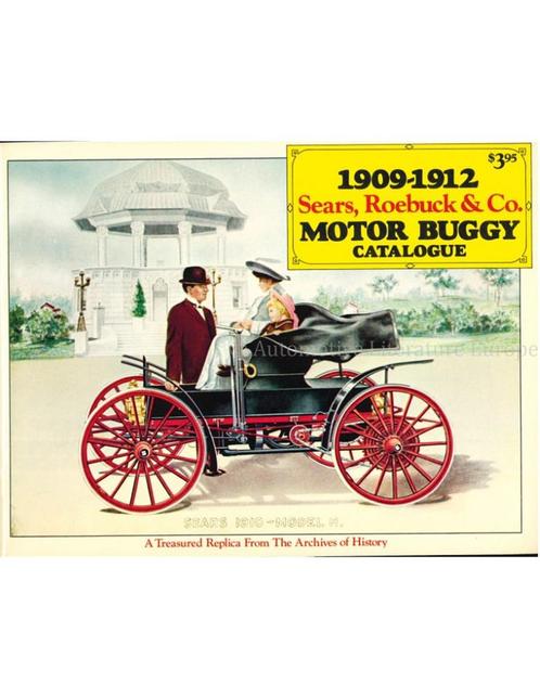 1909-1912 SEARS, ROEBUCK & CO., MOTOR BUGGY CATALOGUE, Livres, Autos | Livres