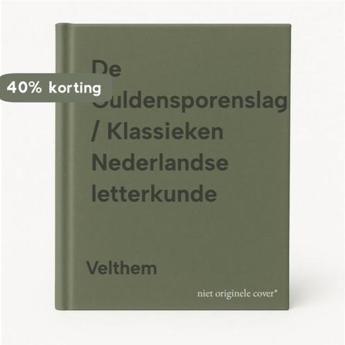 De Guldensporenslag / Klassieken Nederlandse letterkunde, Boeken, Oorlog en Militair, Gelezen, Verzenden