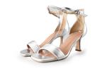 Manfield Pumps in maat 39 Zilver | 5% extra korting, Kleding | Dames, Pumps, Overige kleuren, Verzenden, Zo goed als nieuw