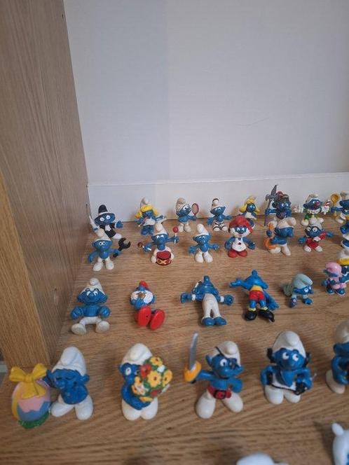 Smurfen van Schleich, Peyo, Bully (54 stuks) - Speelgoed, Antiek en Kunst, Antiek | Overige Antiek