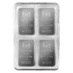 100 gram - Zilver .999 - 100 x 1g Germania Mint MultiBar, Postzegels en Munten, Edelmetalen en Baren