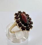 Bague - 8 carats Or jaune - Bague vintage avec grenat
