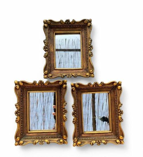 Spiegel (3)  - Glas, Hout, Antiek en Kunst, Curiosa en Brocante