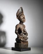 sculptuur - Phemba Kongo Woyo-moederschap - Democratische