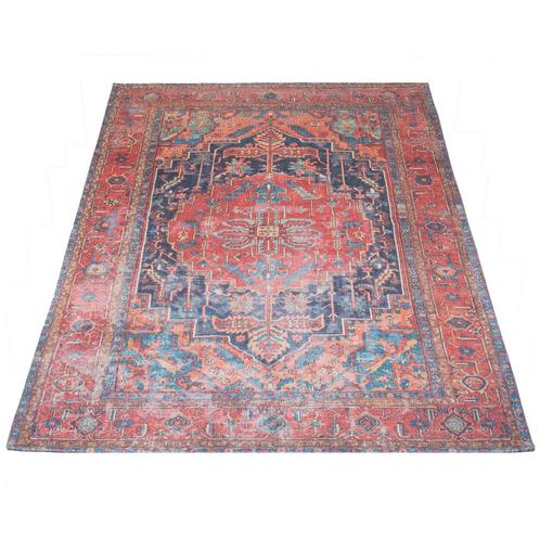 Vloerkleed Heris Red 01, Huis en Inrichting, Stoffering | Tapijten en Vloerkleden