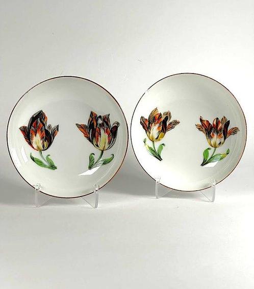 Meissen - Kom (2) - Multi-kleur Porselein Meissen -, Antiek en Kunst, Antiek | Glaswerk en Kristal