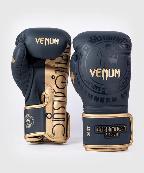 RAJADAMNERN X Venum Muay Thai Bokshandschoenen Marineblauw, Sport en Fitness, Boksen, Bokshandschoenen, Nieuw, Verzenden