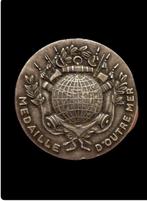 Curieuze en historische Médaille dOutre-Mer in verzilverd
