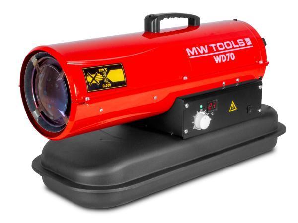Veiling - MW Tools WD70 Directe Gestookte Heater 20kW, Doe-het-zelf en Bouw, Verwarming en Radiatoren