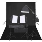 vidaXL Fotostudioset met verlichtingsset en achtergrond, Audio, Tv en Foto, Fotografie | Fotostudio en Toebehoren, Verzenden, Nieuw