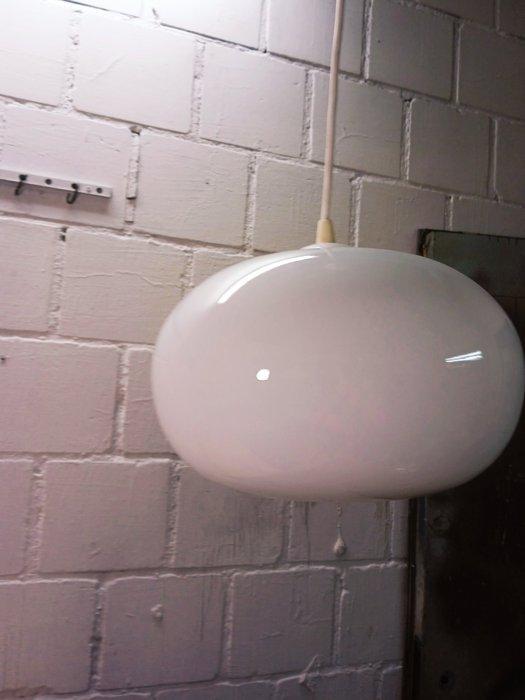 Lampe à suspendre - Lampe vintage - Verre, Antiquités & Art, Curiosités & Brocante